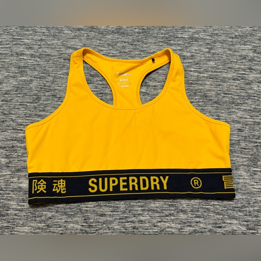 Superdry Sports Bra Top Size 8